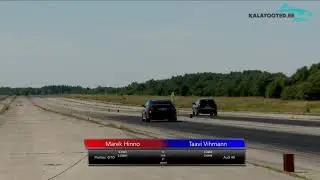 Marek Hinno - Pontiac GTO vs Taavi Vihmann - Audi A6. Dragrace @ EDRA nationals 2019