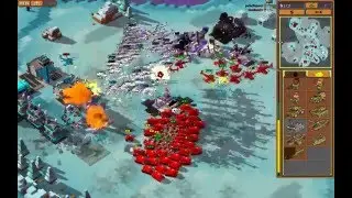 8-Bit Armies 2v2v2 Multiplayer Gameplay - Penguin Paradise