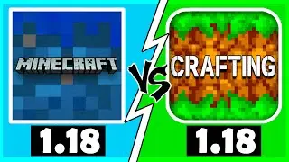 UPDATED Minecraft Trial 1.18 vs Crafting and Building 1.18 (Crafting and Building 2022)
