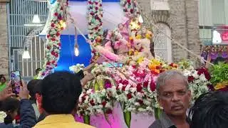 Mount Carmel church,  ಕಾರ್ಮೆಲ್  ಮಾತೆಯ ದೇವಾಲಯ, car Procession Thattaguppe, Mariapura, Bangalore