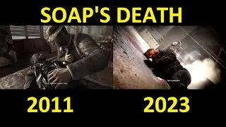 COD MW3 - Soap's Death 2011 vs 2023