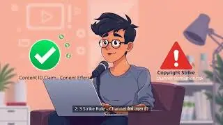YouTube Copyright Rules 2025 -  Copyright Strike & Content ID, Fair Use Kya Hota Hai in Hindi
