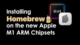 Install Homebrew on the M1 Apple ARM chipset Laptops
