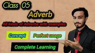 Adverbs | Main 5 Types with examples | Adverbs in English | Hindi-Urdu