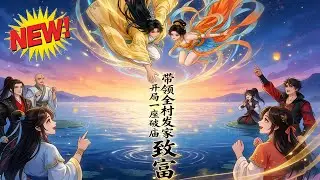 ⚡【新番速递】《开局一座破庙,带领全村发家致富》全民成神游戏！李越附身破神像成野神，靠百倍增幅祭品，从土地公一路封神！#玄幻 #仙侠 #逆袭 #爱看动漫