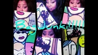 I'm A JUNKI R U?? !!BAGJUNKI Oversized Custom Clutch Review!