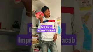How to Improve Vocab | Word Power Made Easy Vocab #ssc #shorts #ytshorts #cgl #mts #upsc #strategy
