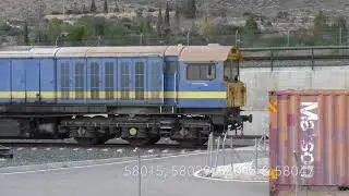 (HD) Continental Rail Class 58's Stored in Albecete & Monforte Del Cid - 20/2/17