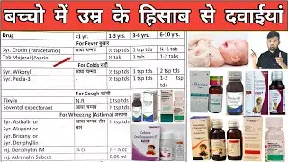 बच्चो की दवाईयां | Syrup | Medicine | Treatment | Pediatrics | Doctor | Medical | Hospital | Nursing