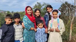 Forest Picnic with Kids🧒👧 | Cooking Maggi in Nature | Family Fun Day 🌲🍜❤️😊 #madhumanojmasti