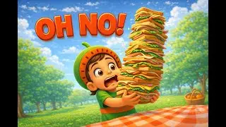 Don't Waste Too Much Food! 😱 The Picnic Disaster (Twinkle Melon)