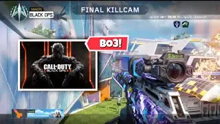 I FINALLY HIT MY FIRST SHOT ON BO3! (BO3 Trickshotting W/ Killcams)