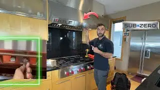 How to replace wolf range hood blower switch 811529| W422418| wolf range hood blower keeps running