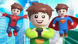 Roblox 3D Bruce Smash: Fake Superhero SPIDERMAN & IRONMAN - Fake Trust