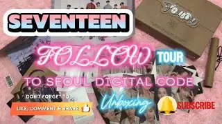 SEVENTEEN Tour [FOLLOW] to SEOUL Digital Code 🩵🩷