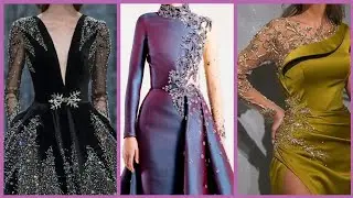 Beautiful Beaded most stylish party wear evening gown 2020