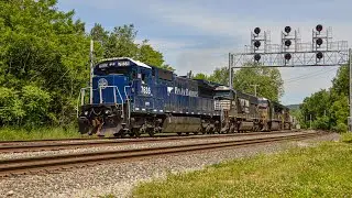 A Fond Farewell to intermodal trains on the former B&M
