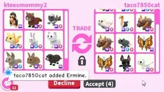Trading MEGA Gorilla and Receiving 99 RGB BOXES on Adopt Me! (Roblox)