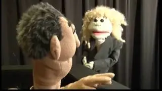 Channel 4 News and the puppet