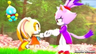 LA PRINCESA DE FUEGO Y LA NIÑA FLORISTA // ANIMACIÓN DE SONIC // FANDUB SPANISH // 