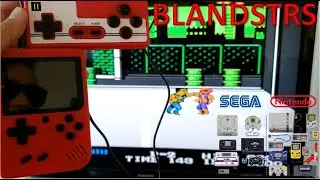 BLANDSTRS Mini Handheld Game Console Review | 500 Video Games In One!