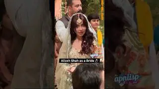 Alizeh Shah shooting for drama Ishq Beparwah opposite Affan Waheed coming soon on Green TV ✨