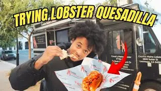 I went to the BEST RATED lobster food truck!