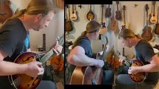 Mando Metal ⚡ | Mandolin + Fretless Bass Heavy Rock Jam