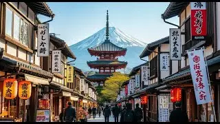 Evening in Old Japan 🏮 Calming Nature & City Sounds for Deep Relaxation