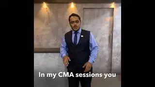 CMA US Classes by CMA Naser Ghazanfer || CMA TUTOR || Best CMA Classes