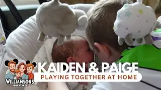 Sibling Fun! | Kaiden & Paige Playing Together at Home and in the Garden