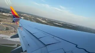 Sunset Kansas City Departure | Southwest 737 MAX 8 | Pushback, Taxi, and Takeoff | N8800L | Ep. 34