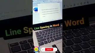 Line Spacing in MSWord 