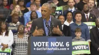 Trump and Obama make final midterm push