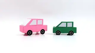 DIY Paper Car Tutorial