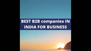 best B2B online portal for companies