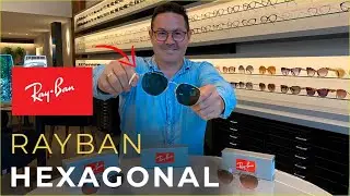 Ray Ban Hexagonal Rb 3548 Óculos Mais Vendido #verbim