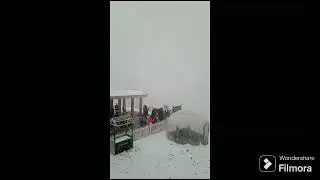 #snow returns to #kashmir