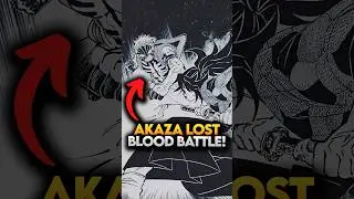 If Akaza is Stronger Why he Lost Blood Battle Against Kokushibo? Demon Slayer Explained #shorts