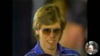 Screen recording of the Semi Final Match of the Miller Lite Open from 1987.