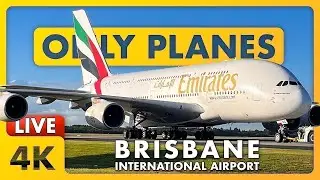 🔴 Brisbane Airport LIVE w/ James & Matty + ATC ✈️⛈️🌙