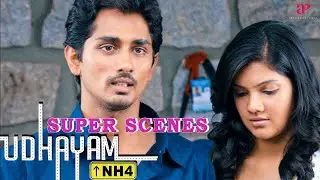 Udhayam NH4 Super Scenes | The designated officer set out to retrieve Ashrita Shetty | Siddharth