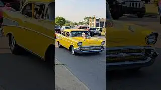 1957 Chevrolet Bel Air Classic Car Drive By Engine Sound Woodward Dream Cruise 2025