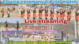 Final match Men's Football Neitong Vs Zangkham students union