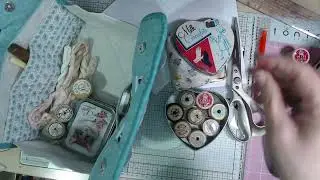 Slow Sew Boho Bunting - my slow stitching project for 2022 is ready to go!