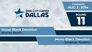 SCGDFW: Round 11 - Warren Booth vs Jonathan Paoletta | Standard