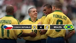 Brazil 🇧🇷  &times; 🇨🇿 Czech Republic | 2 &times; 0 | HIGHLIGHTS | All Goals | Conf&eacute;d&eacute;rations cup 1997