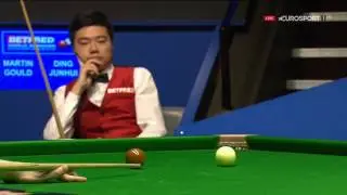 Must See !!! UNBELIEVABLE Exhibition Century by Martin Gould vs Ding ᴴᴰ 2016 World Snooker