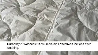 self-heating washable wool blanket factory direct duvet natural bedding manufacturer