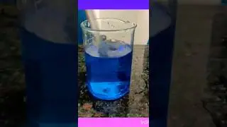 Colour Changing Experiment in Chemistry Department #chemistry #practical #chemical #experiment